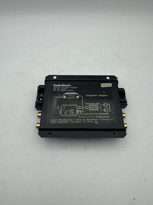 RadioShack 12-2012 Electronic Subwoofer Crossover Car Audio 12V Bass Boost