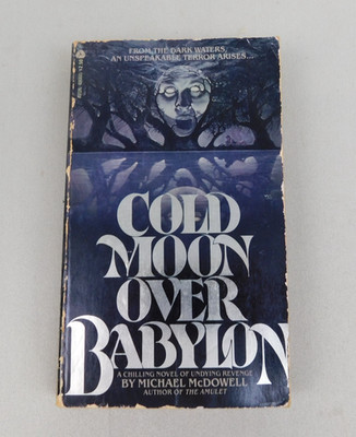 Cold Moon Over Babylon Michael McDowell 1980 Vintage Horror Paperback First Avon