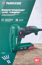 PARKSIDE Elektrotacker PHET 15 C2 Tacker Nagler Klammern Nägel   Neu & OVP