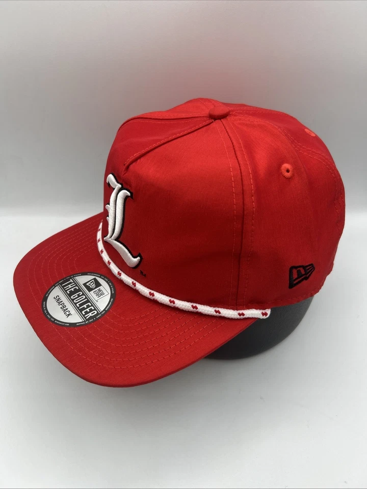 Louisville Cardinals Hat N Era  "Team Roper" Poly Blend Snapback Cap H122 - Image 2 of 4