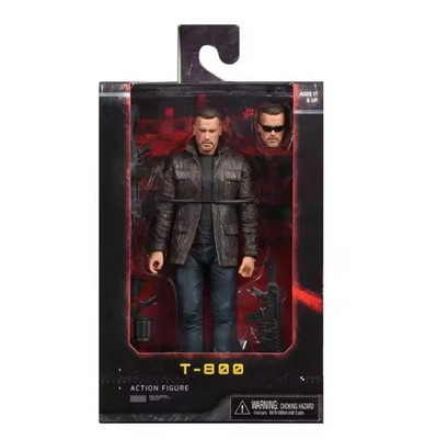 NECA Terminator Dark Fate T-800 Arnold Schwarzenegger Cyborg 8'' Action Figure