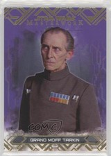 2017 Topps Star Wars Masterwork Purple 39/50 Grand Moff Tarkin #48 1j8