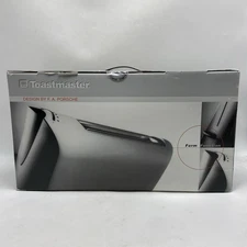 Toastmaster 1079P Toaster, Designed by Porsche, Made in Germany New in Box