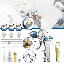 Hvlp Air Gravity Fed Air Spray Gun W1.41.72.0mm Nozzles Home Wall Spraying Hvlp Air Gravity Fed Air Spray Gun W1.41.72.0mm Nozzles Home Wall Spraying