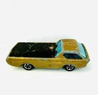 Hot Wheels Redline 1967 Deora HK Gold Deep Dish Wheels Early Painted Base!!