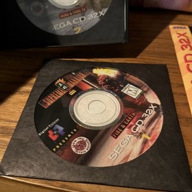 SUPREME WARRIOR Sega CD 32X Complete Great CONDITION