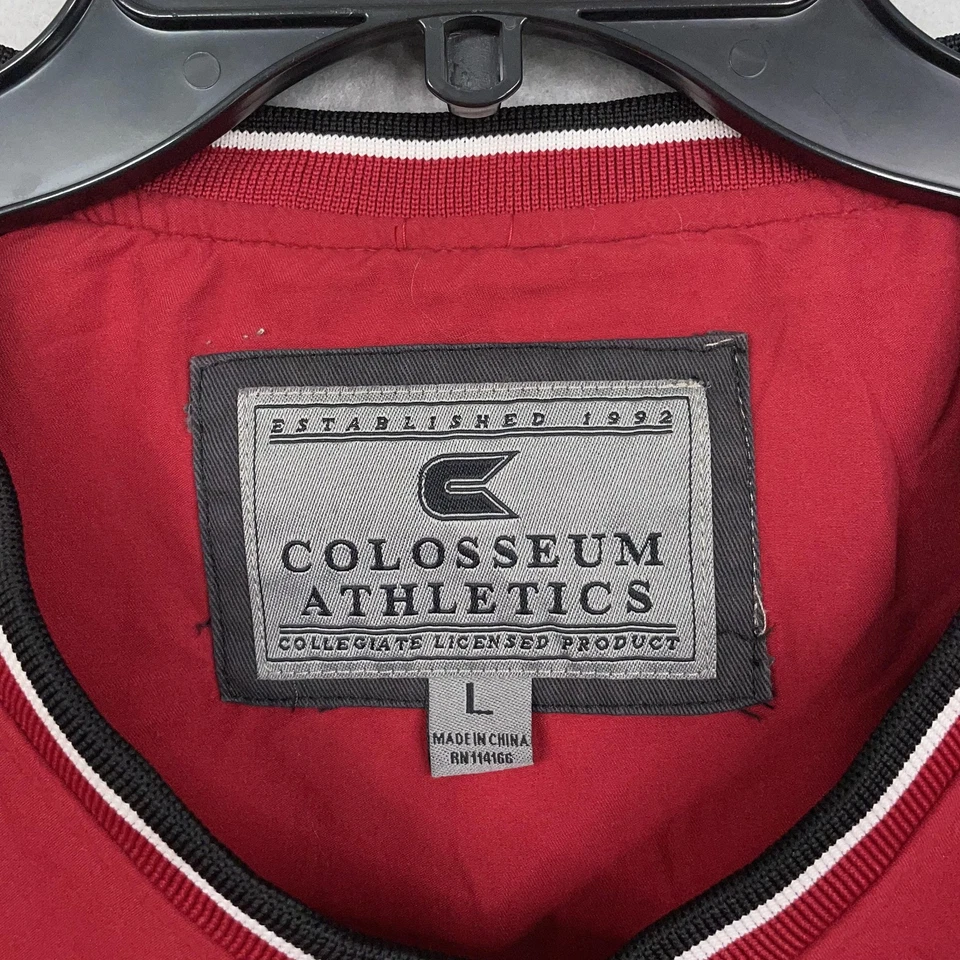 Куртка мужская Stanford Cardinal большой красный футбольный пуловер ветровка NCAA - Изображение 4 из 4