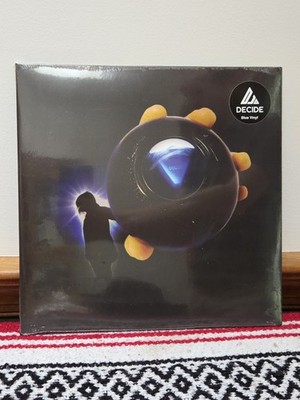 Djo   Decide LP Blue Swirl Transparent Vinyl Sealed w/ Hype Sticker Joe Keery