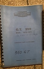 Aermacchi 350 gt Catalogo Parti Di Ricambio Originale Modello 1970 1971