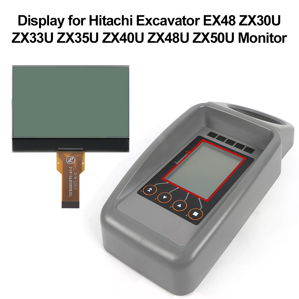 Display for Hitachi Excavator ZX30U ZX33U ZX35U ZX40U ZX48U ZX50U