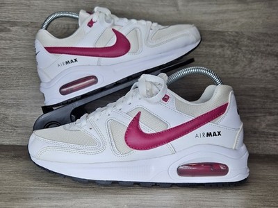 Nike Air Max Command Flex White Pink 844349-101 GS 6.5Y Women's 8 Used NO BOX 