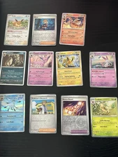 Pokémon Prismatic Evolutions Bulk Base Set, 81 Holos, 305 Basic