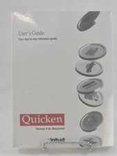Quicken Version 4 for Macintosh User's Guide Intuit Manual Apple Mac Software