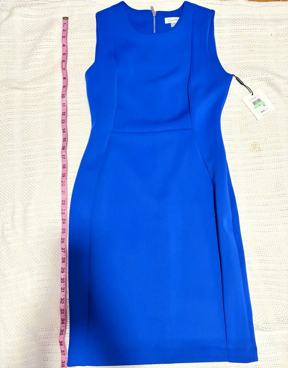 Calvin Klein Blue Sheath Dresses for Women for sale