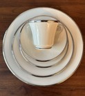 Lenox Solitaire Bone China 5 Piece Place Setting-Multiple Sets Avail-Made In USA