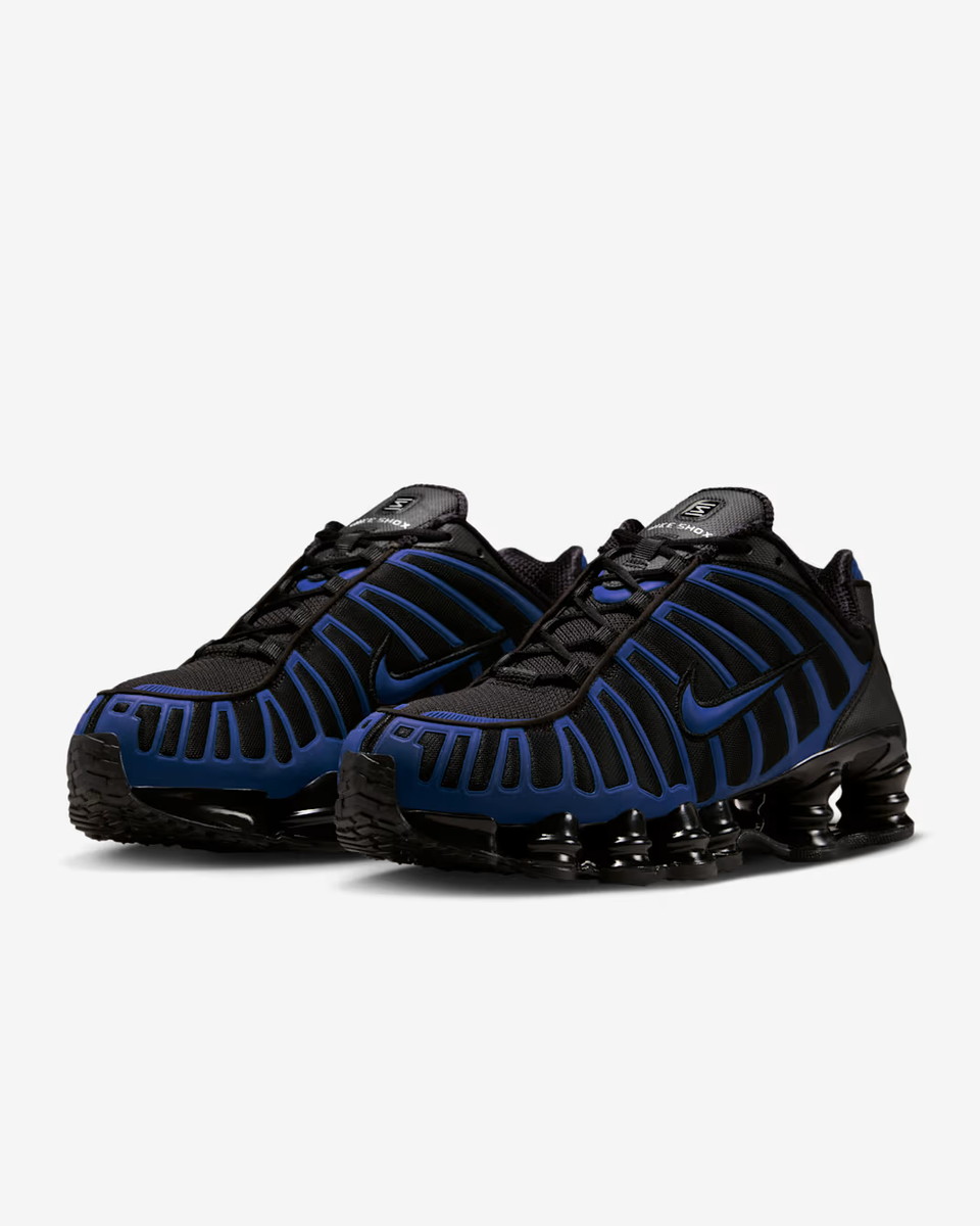 新品　Nike Air Shox ブラック/ブルー Nike Shox TL Men's Shoes in Black/Metallic Silver/Court Blue | eBay