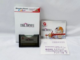 Bandai WonderSwan Color Final Fantasy II Console, Boxed, IPS V2 Screen US SELLER