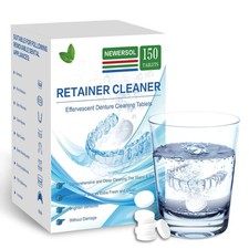 Retainer Cleaner Tablets 150 Count 5 Months Supply Denture Cleaning Tablets Re