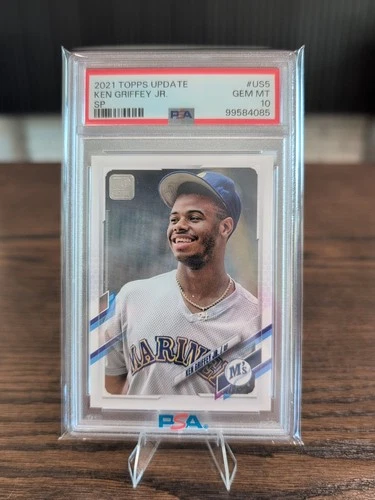 PSA 10 2021 Topps Update Series SP Legend Variation #US5 Ken Griffey Jr
