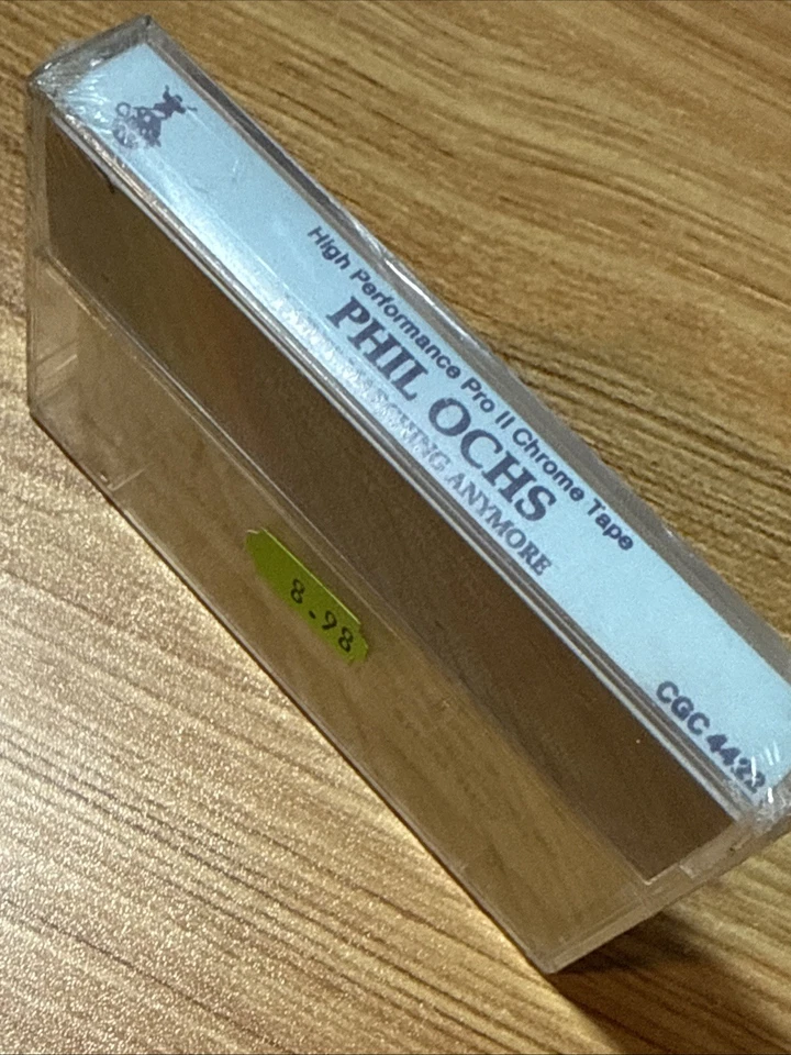 Phil Ochs: I Ain't Marching Anymore 19986 Cassette - NEW SEALED - Image 3 of 3