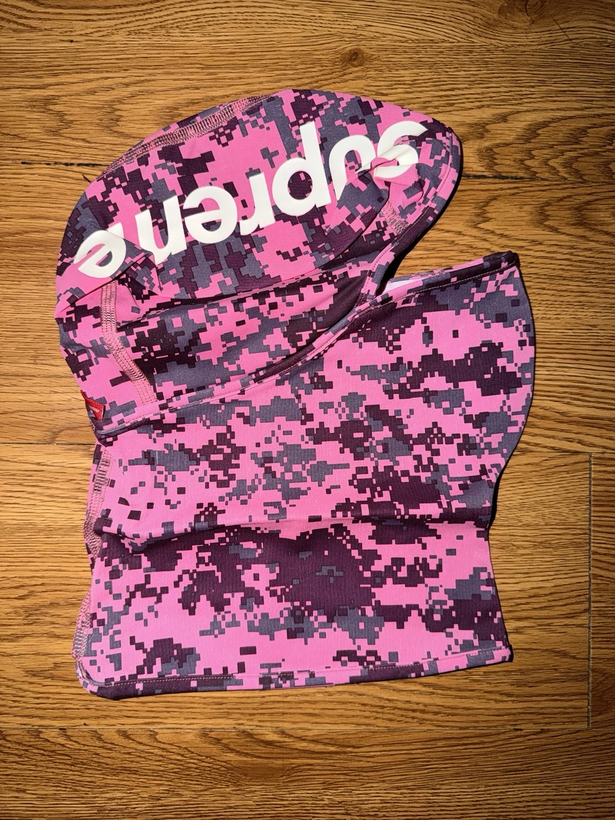 Supreme Heat Reactive Digi Camo Balaclava Pink