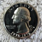1976-S San Francisco Bicennintenial Silver Proof Washington Quarter Coin