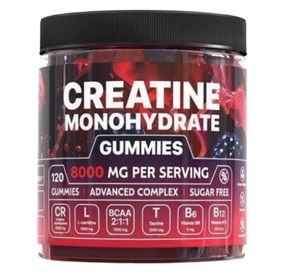 #ad Creatine Monohydrate Gummies Complex 8000mg With L carnitine 120 Ct $14.00