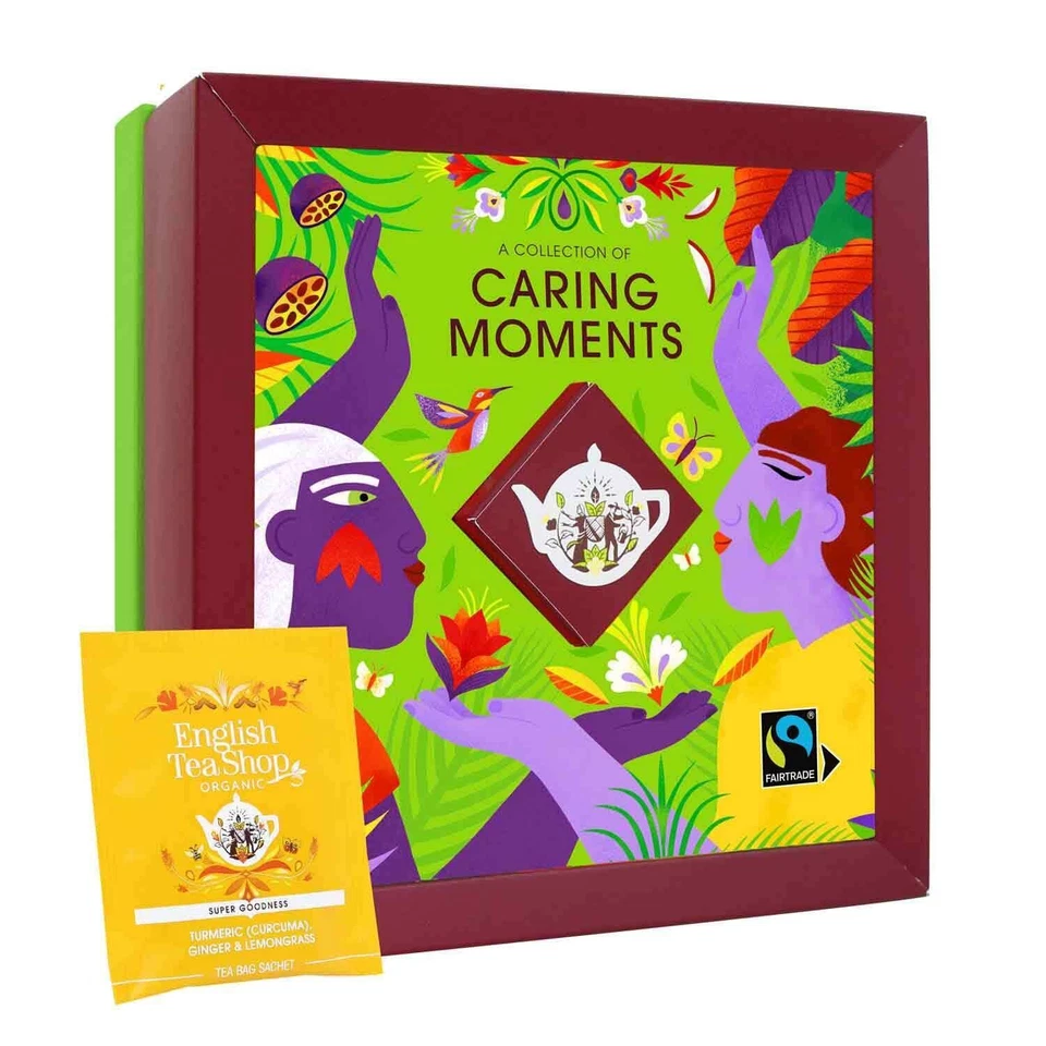ETS - "Caring Moments" Bio Teegeschenk | Ayurveda Kräutertee Geschenkset | 32... - Bild 2 von 4