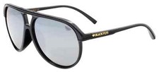 Black Flys Fly Bounce 2.2 Sunglasses - Shiny Black Glitter- Smoke Silver Lens