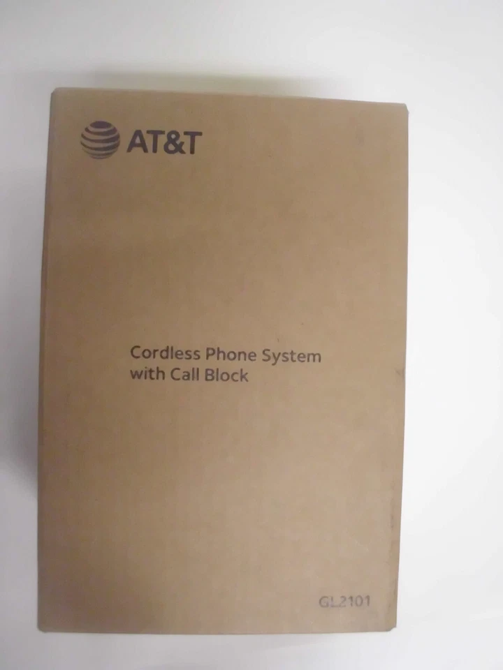 Teléfono inalámbrico AT&T DECT 6.0 con bloque de llamadas y altavoz, GL2101 - sonido transparente Foto 2 de 3