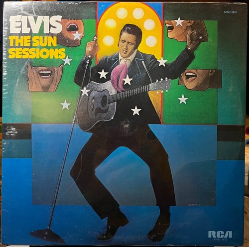 ELVIS PRESLEY Sun Sessions SEALED! *ORIG 1976 US 1st PRESS! MONO* Vinyl LP NOS! - Picture 1 of 2