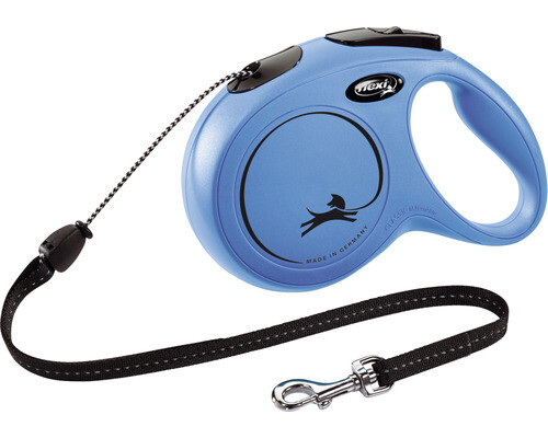 Hundeleine flexi New Classic Seil Gr. M 8 m blau - Bild 1 von 1