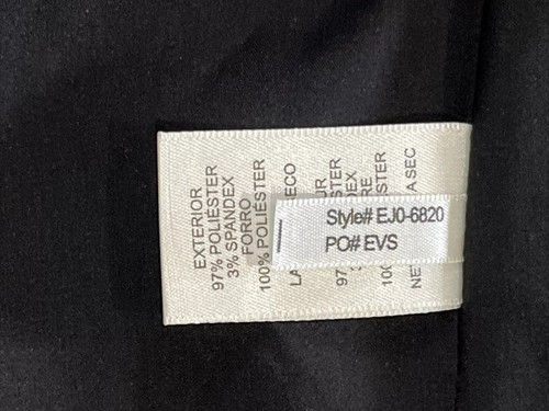 Eliza J Dress Size 10 Black Sleeveless Leopard Print Lined Flowy Pockets NWT - Picture 13 of 14
