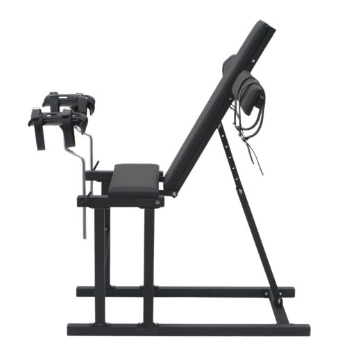 Sex Chair Restraint Frame Sex Bed Adjustable BDSM Handcuff Bondage Split Leg UK - Picture 9 of 10