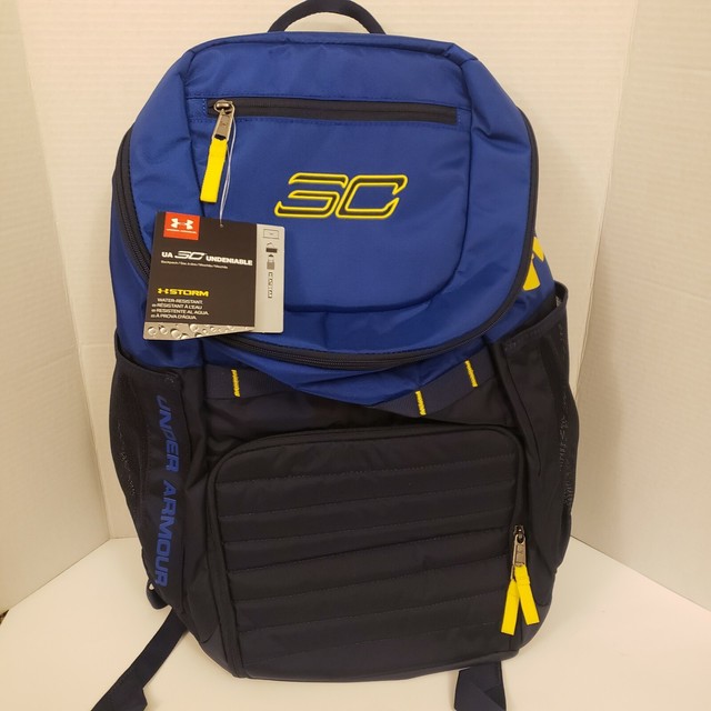 UNDER ARMOUR SC30 Undeniable Backpack Basketball NBA UA Storm Blue