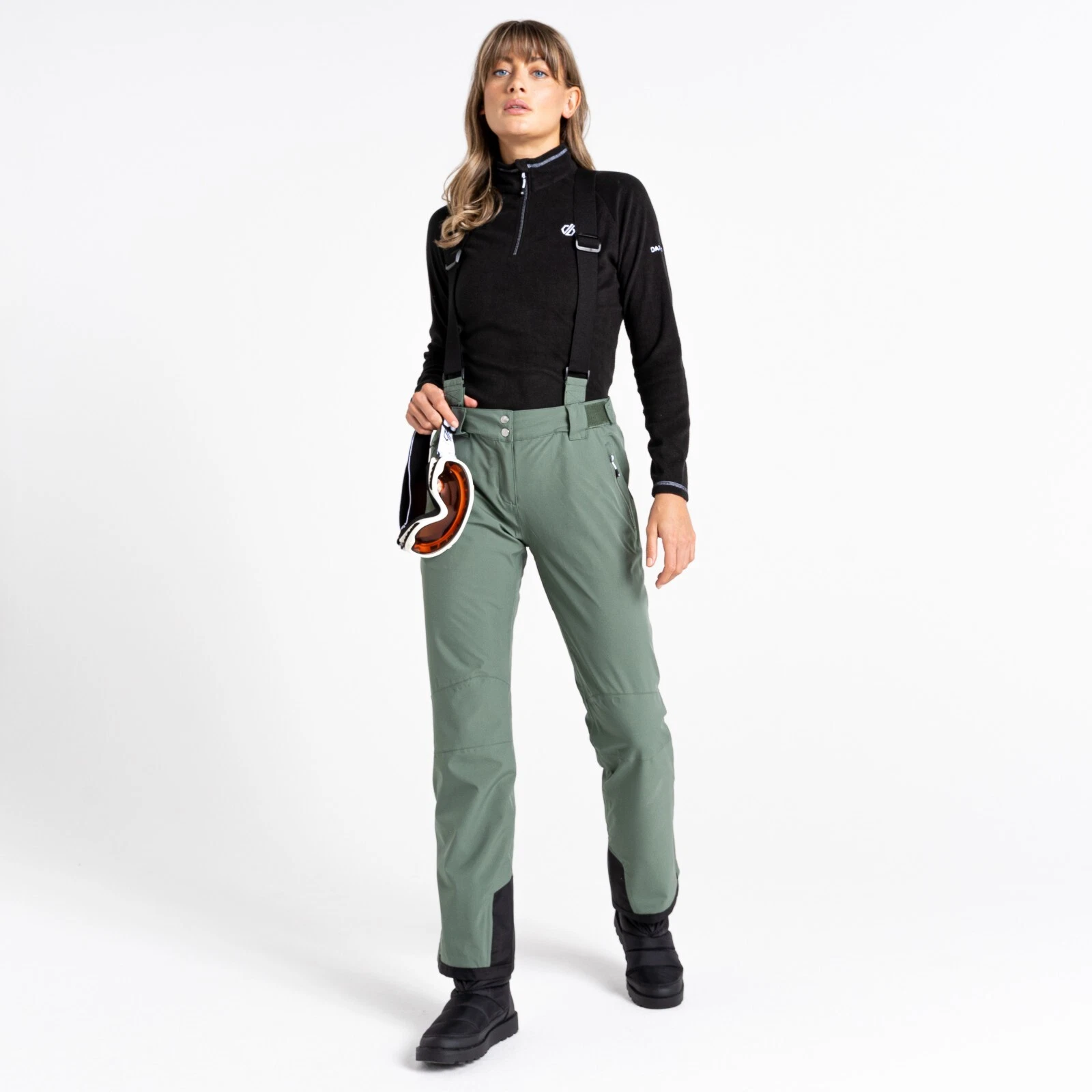 Womens DARE2B EFFUSED II DUCK GREEN Ladies STRETCH Ski Pants SHORT LEG
Opens in a new window or tab