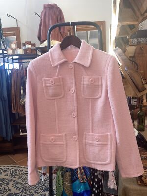 Votre Nom Baby Pink Jacket Size 8 EUC