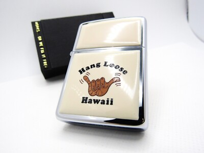 Hawaii Hang Loose Ultralite Scrimshaw Zippo 1986 MIB Rare | eBay
