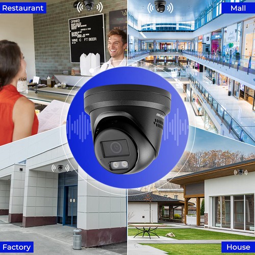 HIK 8MP POE IP Camera Hybrid Light ColorVu3.0 Audio2.0 DS-2CD2387G3-LI2UY - Picture 4 of 23