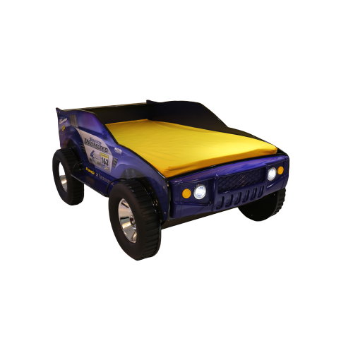 Unlimited Speed Jeep Bed for Kids w/Lights,Child Bedroom Bed Frame,Twin Size - Picture 37 of 42