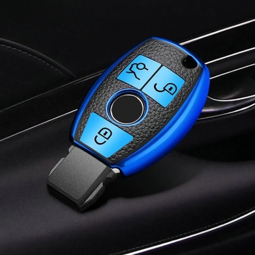 Fernbedienung Schlüsselanhänger Abdeckung Etui für Mercedes A C E S G M Klasse CLK CLS SLK AMG VITO - Bild 4 von 13