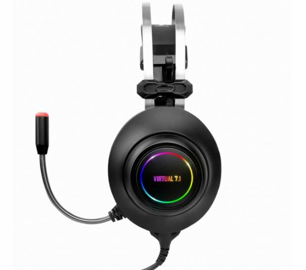 ABKO Hacker N550 Gaming Headset RGB 3D Sound Noise Cancelling Mic