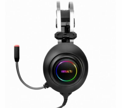 ABKO Hacker N550 Gaming Headset RGB 3D Sound Noise Cancelling Mic