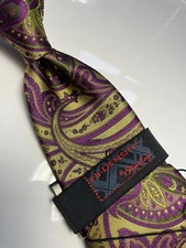 NWT Paisley Neck Tie & Hanky  Steven Land – NEW Collection Hi-DENSITY