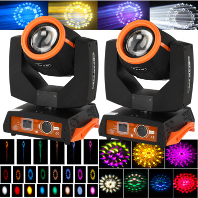 2X 230W 7R Beam Zoom Sharpy 8 Prism DMX Stage Lighting Moving Head Light Disco