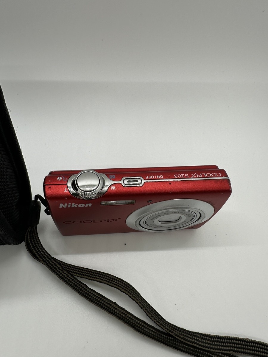 Nikon COOLPIX S203 レッド Junk - Nikon COOLPIX S9300 Red Power-on Test Confirmed Only