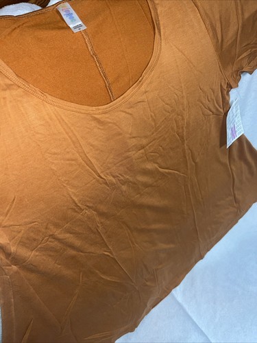 Lularore Perfect T Tunic Jersey Shirt Solid Bronze Brown Medium 12-18 Modal ❤️ - Picture 9 of 12