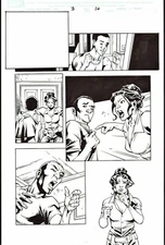 MAHMUD ASRAR 2010 POWER MAN ORIGINAL INK ART-page 10! FREE SHIPPING!