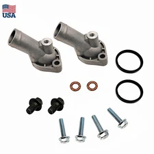 2 PCS Vtwin Thermostat Outlet Cover 420222690 For Can-Am Outlander Renegade US