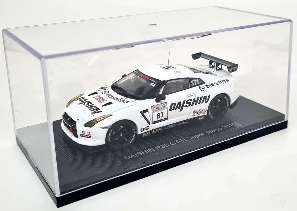 Ebbro 1/43 Nissan GT-R R35 Daishin Super Taikyu #81 2010 Diecast Scale Model Car - Image 4 of 4